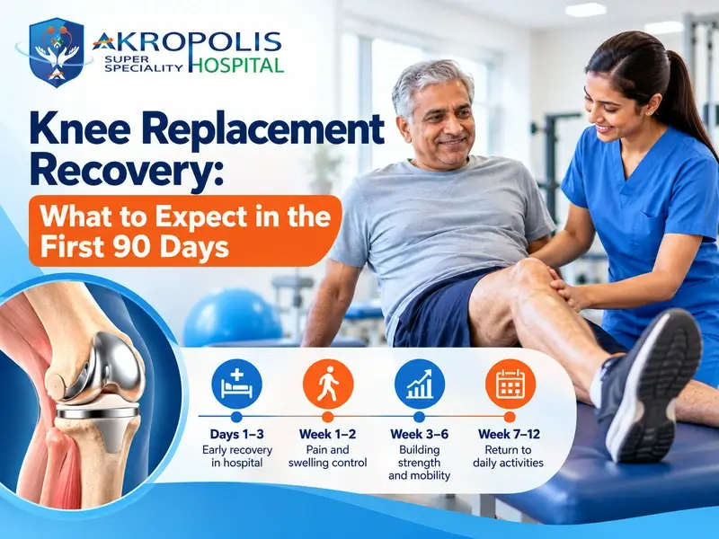 Knee Replacement Recovery: What to Expect in the First 90 Days